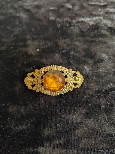 Ажурная брошь Чехословакия