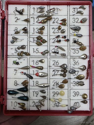 Мормышки для зимней рыбалки поштучно