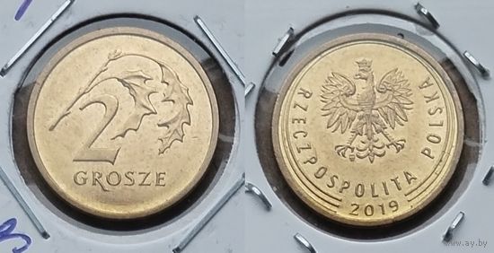 Польша, 2 гроша 2019 г.