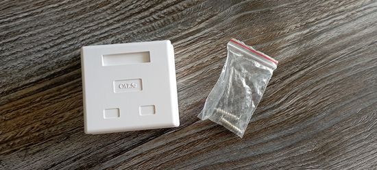 Розетка компьютерная Cablexpert RJ45 (2 порта)