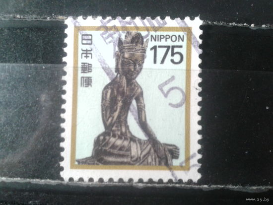 Япония, 1989. Бронзовая статуя