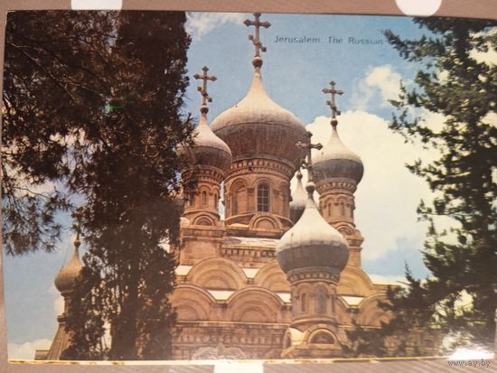Иерусалим, Израиль. Русская церковь Марии Магдалины