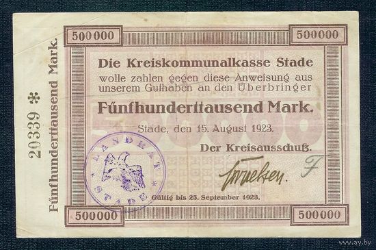 Германия, 500000 марок 1923 год.