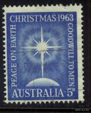Австралия - 1963 [Mi. 337] Гашеная (AU07)