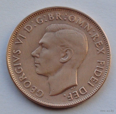 Австралия 1 пенни. 1950 г.