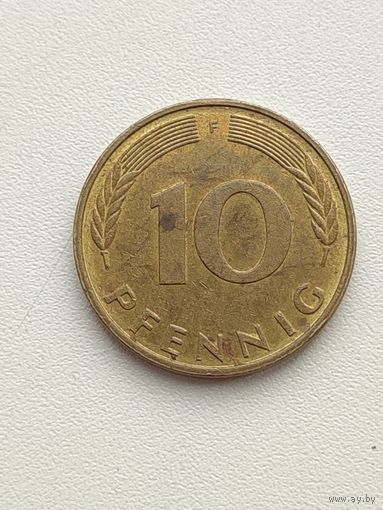 Германия. 10 пфеннигов 1994 года.