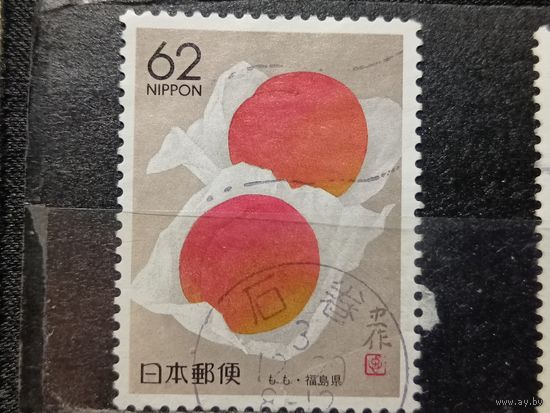 Япония, 1990. Персики