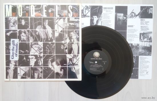 MODELS - Out Of Mind Out Of Sight (USA винил LP 1985)