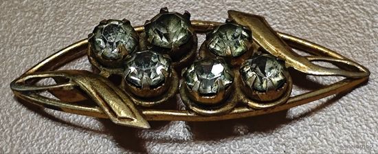 Винтажная брошь. СССР. МК5 клеймо