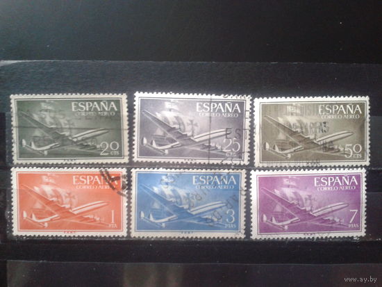 Испания 1955-6 Авиапочта, каравелла