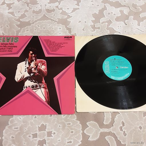 ELVIS PRESLEY - 1972 - ELVIS SINGS HITS FROM HIS MOVIES - PLUS TWO RECENT HITS (UK) LP