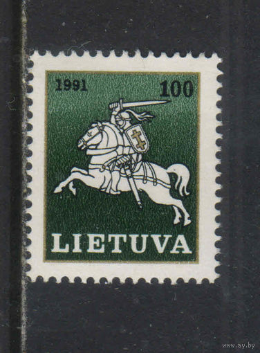 Литва 2-я Респ 1991 Герб Стандарт #493**