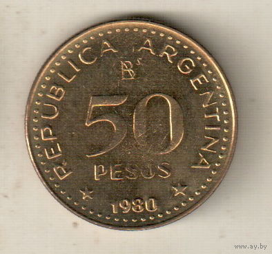 Аргентина 50 песо 1980