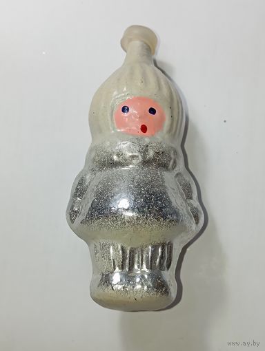 Ёлочная игрушка - Девочка , СССР