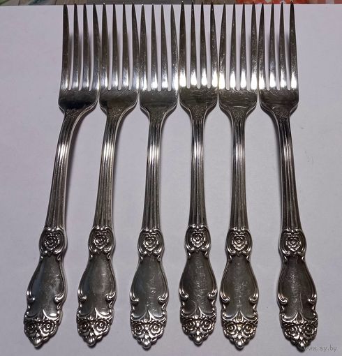 Вилки набор Мельхиор СССР 6 штук