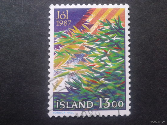 Исландия 1987 Рождество