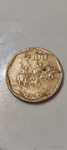 Индонезия 100 рупия 1996
