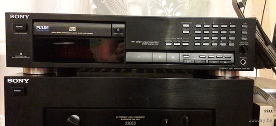 CD проигрыватель Sony CDP-591, с запасной головкой KSS-240A (описание!)