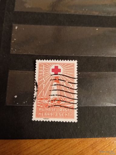 1931 Эстония Красный Крест почтово-благотворительная медицина Мих 91 редкая (4-12)