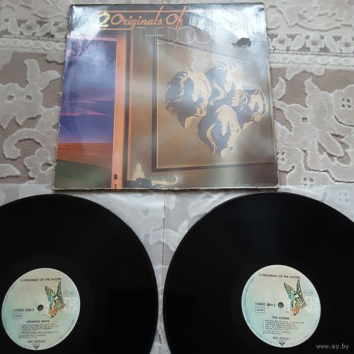 THE DOORS - 1973 - THE DOORS/STRANGE DAYS (GERMANY) 2LP