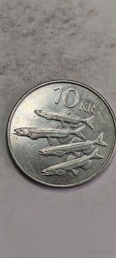 Исландия 10 крон 2008