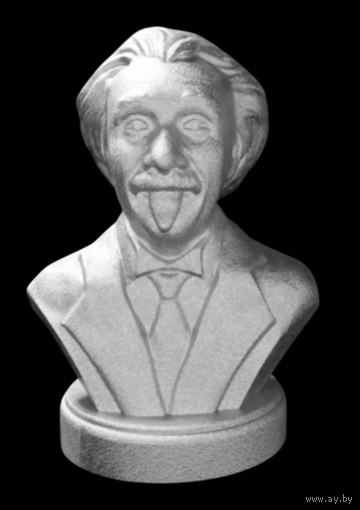 Бюстик Альберт Эйнштейн Металл/Сплав
