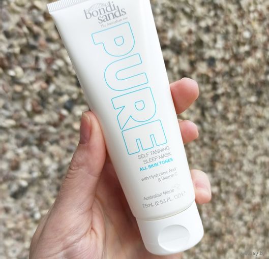 Ночная увлажняющая маска с постепенным эффектом автозагара Bondi Sands Pure Self Tanning Sleep Mask 75 ml