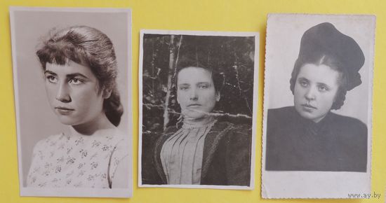 Фото "Портреты", 1950-е гг., Минск, цена за единицу