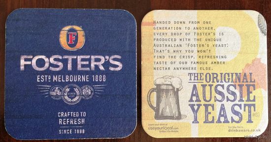 Подставка под пиво Foster's No 6