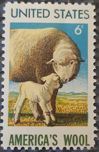 1971 Шерсть Америки(450- летие шерстяной промышленности) США