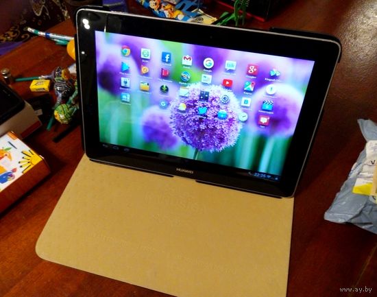 Хуавей 10 FHD 10" 8 Gb с чехлом и зарядкой без СИМ