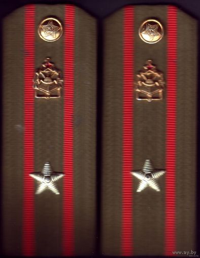 Погоны Майор инженерных войск СССР