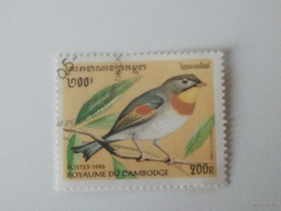 Камбоджа 1996. Птицы.