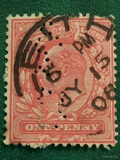 Великобритания 1902. Король  Эдвард VII