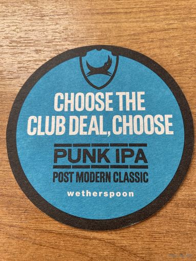 Подставка под пиво BrewDog Punk IPA No 3