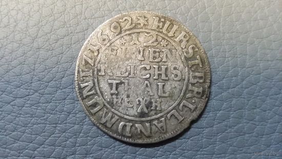 1/12 талера 1692 Княжество Брауншвейг-Вольфенбюттель