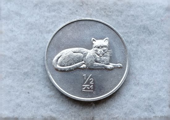Werty71 Северная Корея 1\2 чона 2002  Леопард КНДР