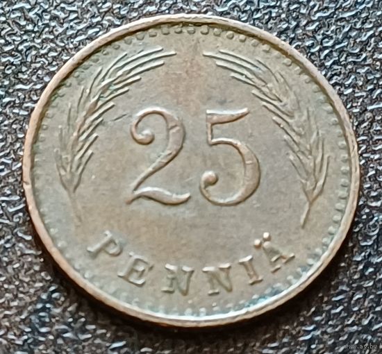 Финляндия 25 пенни, 1941   ( 1-4-3 )