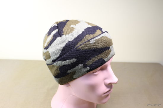 Шапка флисовая армейская, новая. Распродажа коллекции вещей. С РУБЛЯ! АУКЦИОН!