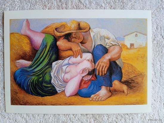 Пикассо. Спящие крестьяне. Издание США
