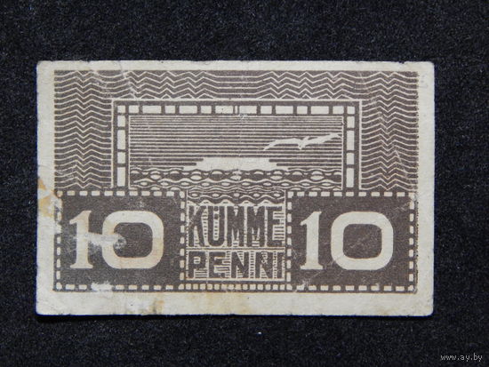 Эстония 10 пенни б/г (1919г.).