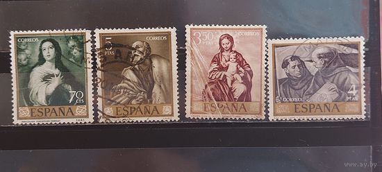 РАСПРОДАЖА ИСПАНИЯ 1960г. Гаш.