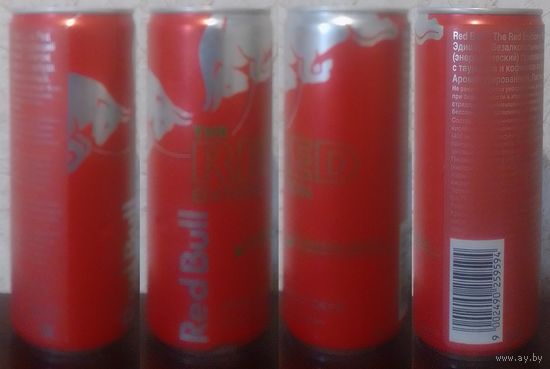 Банка от энергетика Red Bull the RED edition со вкусом арбуза 250мл 2023 Австрия по заказу Австрии импортер РБ (ОБМЕН/ПРОДАЖА/ТОРГ) 1лот=1шт