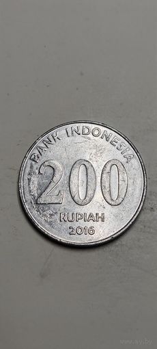 Индонезия 200 рупиан 2016