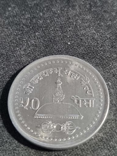 Непал 50 пайс 2004 Unc