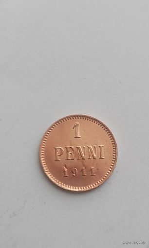 1 пенни 1911 года