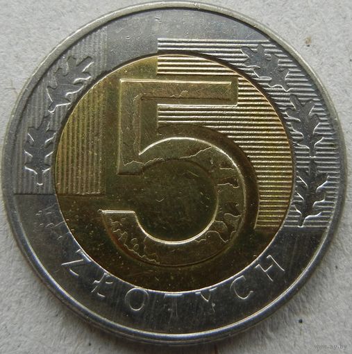 Польша 5 злотых 2009