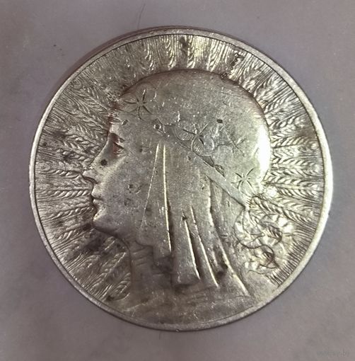 10 злотых 1933 Ядвига