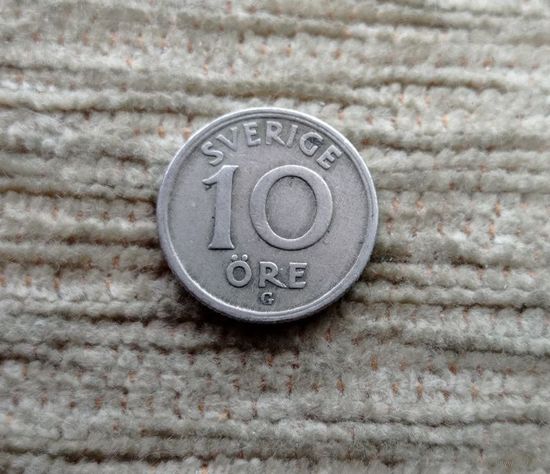 Werty71 Швеция 10 эре 1940 оре