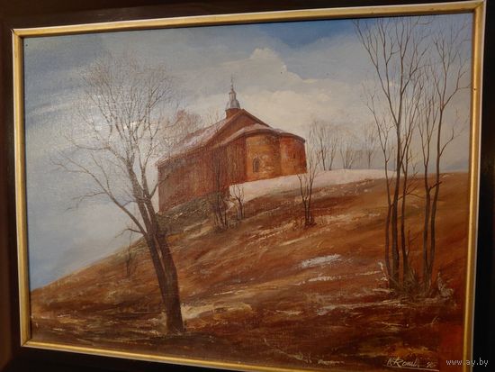 Картина Каложская церковь